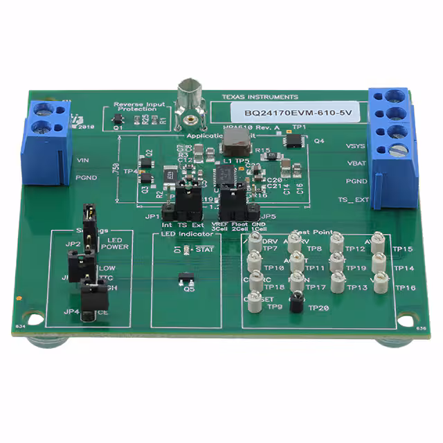 BQ24170EVM-610-5V Texas Instruments  Cartes et kits d'évaluation et de démonstration